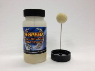 Haftmittel H-SPEED für Moosgummi und Gummireifen auf Teppich & Asphalt 100ml